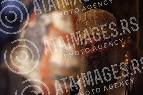 The Serbian Patriarch Porfirije was enthroned in the Peck Patriarchate Monastery, in Kosovo and Metohija, on the throne of the Archbishop of Pec and Serbian Patriarchs, and the act of ordination took place on the Feast of the Intercession of the Bles