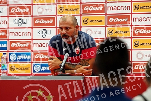 A press conference on the occasion of the match of the 1st round of the Serbian Super League, between Red Star and Vojvodina, was held in the Media Center of the A press conference on the occasion of the match of the 1st round of the Serbian Super League, between Red Star and Vojvodina, was held in the Media Center of the