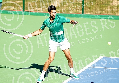 Ceremonial opening of the tennis complex in the Ravne 2 Archaeological and Tourist Park in Visoko.Svecano otvaranje teniskog kompleksa u Arheolosko-turistickom parku Ravne 2 u Visokom.