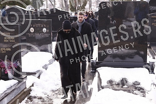 A memorial service on the occasion of the twenty-second anniversary of the death of Zeljko Raznatovic - Arkan was held at the New Cemetery.Pomen povodom dvadeset druge godisnjice od smrti Zeljka Raznatovica - Arkana odrzan je na Novom groblju.