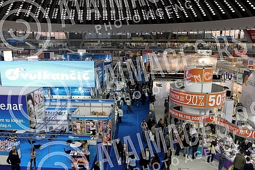 Opening ceremony of 61st International Belgrade Book Fair.Otvaranje 61. medjunarodnog beogradskog sajma knjiga na Beogradskom sajmu. 