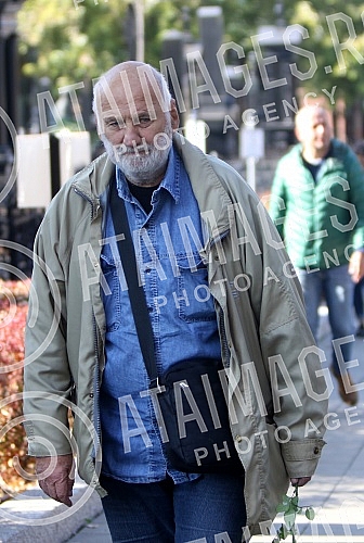 Funeral of Milena Dravic held on New cemetery.Sahrana Milene Dravic na Novom groblju.