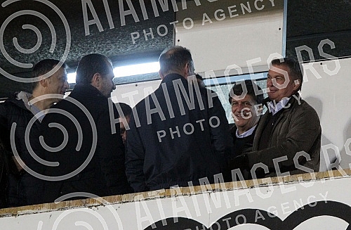 Football match of 15th round of Serbian Sure league between FK Partizan and FK Vojvodina held on stadium Partizan.Fudbalska utakmica 15 kola Superlige Srbije izmedju FK Partizan i FK Vojvodina odigrana na stadionu Partizana.