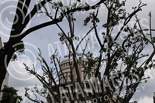 The last day of May in Belgrade.Poslednji dan meseca maja u Beogradu.