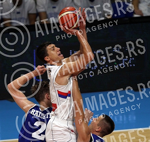 Basketball match, in the second round of qualifications for the 2019 World Championship between Serbia and Estonia, was played in the hall 