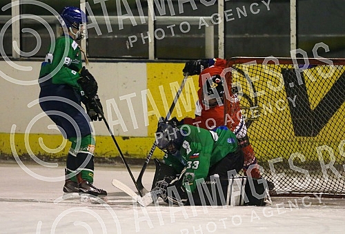 The match of the women's hockey team Serbian girls against Ljubljana's Olimpija was played as part of preparations for the historic, first appearance at the IIHF World Championship III Division B Group, which will be held in Belgrade in March. Utak