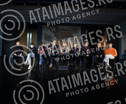A press conference on the occasion of the premiere of the play Zagreb - Belgrade via Sarajevo by Jelica Zupanc, directed by Gorcin Stojanovic, was held at the Yugoslav Drama Theater.Konferencija za medije povodom premijere predstave Zagreb  Beogra