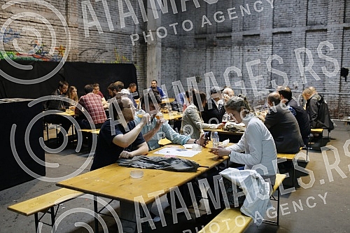 The second international craft beer festival held in a warehouse depot in Savamala.Drugi medjunarodni festival zanatskog piva odrzan u Magacinu Depo u Savamali.