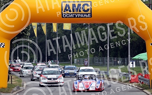 Kruzna auto trka `Nagrada Beograda 2015` (trka na Uscu). 