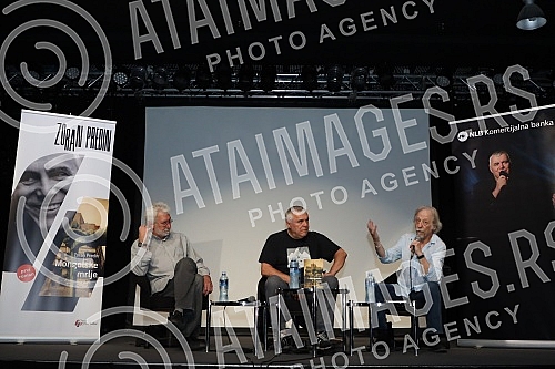 The promotion of the first novel by the famous Slovenian singer-songwriter Zoran Predin 