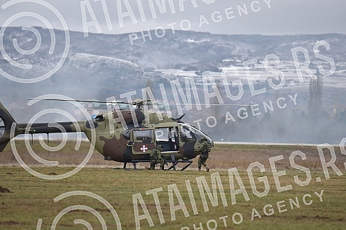 The President of the Republic of Serbia, Aleksandar Vucic, is staying in the Nisava District, and on the third day he visited the Military Airport 