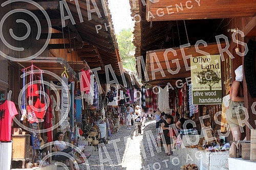 Kroja is a town in Albania and the seat of the area of the same name, best known as the fortification of Djuradj Kastriot Skenderbeg, a hero from the time when the city persistently offered resistance to the Ottoman Turks.Kroja je gradicc u Albanij