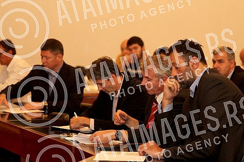 Sastanak u Skupstini grada Beograda Vanje Udovicica, ministra omladine i sporta Republike Srbije i Antidoping Agencije Srbije sa predstavnicima granskih saveza kako bi ih upoznali sa njihovim obavezama koje proisticu iz novog Zakona o sprecavanju dop Sastanak u Skupstini grada Beograda Vanje Udovicica, ministra omladine i sporta Republike Srbije i Antidoping Agencije Srbije sa predstavnicima granskih saveza kako bi ih upoznali sa njihovim obavezama koje proisticu iz novog Zakona o sprecavanju dop