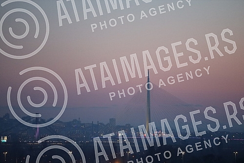 View of Belgrade during the first day of the weekend in which, according to the decision of the Government of Serbia from Friday at 21.00 to Monday at 06.00 in Serbia can only work grocery stores, some service activities (tailor, glass cutter, carpen