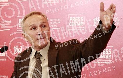 Press conference of Djokica Stanojevic, President of the Association of Gjakova with the topic: 