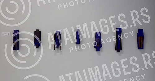 The collective exhibition of sculptures 