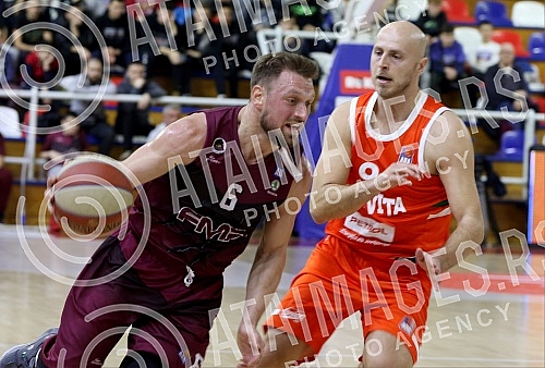 ABA League, 18th round FMP vs Cedevita Olimpija (Slovenia) held in FMP hall.18 kolo ABA lige izmedju KK FMP i KK Cedevita Olimpija odigrana u hali FMP.