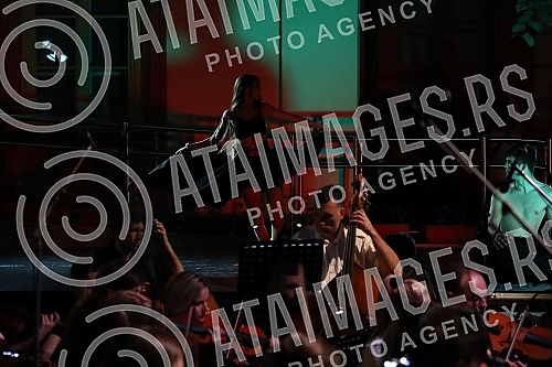 On the stage in the courtyard of the Captain Misa building, the new season of the THEATER theater was solemnly opened with the concert 