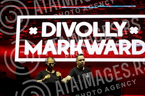 Divolly and Markward on the fourth, final day of the 2021 Exit Festival on the Main Stage.Divolly i Markward cetvrtog, poslednjeg dana Exit festivala 2021. na bini Main stage.