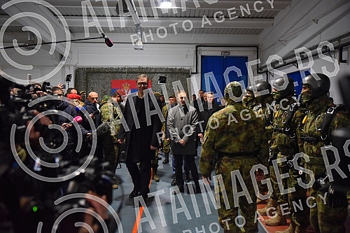 The President of the Republic of Serbia, Aleksandar Vucic, is staying in the Nisava District, and on the third day he visited the Military Airport 