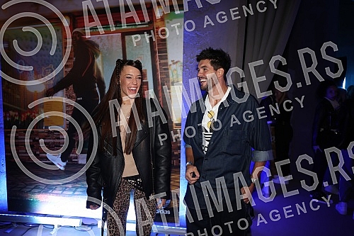 The party for the presentation of the new NMD_V3 adidas sneaker model was held in Silos.Zurka povodom predstavljanja novog modela NMD_V3  adidas patika odrzana je u Silosima.