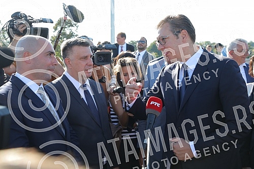 Opening of the road Opening of the road