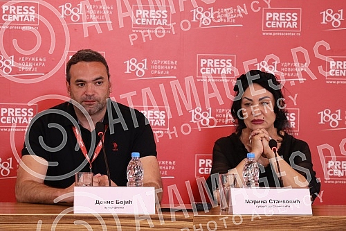 A press conference was held at the UNS Press Center on the occasion of the filming of the documentary 