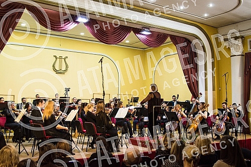 The Nis Symphony Orchestra, conducted by the dean of the Low Faculty of Arts Milena Injac and with the soloist, one of the most important Serbian pianists, Marija Ivanovic, performed  Schubert's  Fantasy in F minor for the first time in the Balkans a