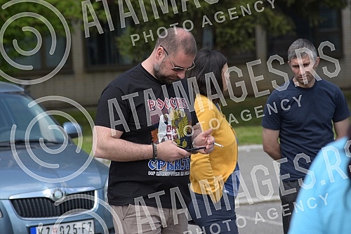  A rally in support of Russia was organized in Nis under the name 