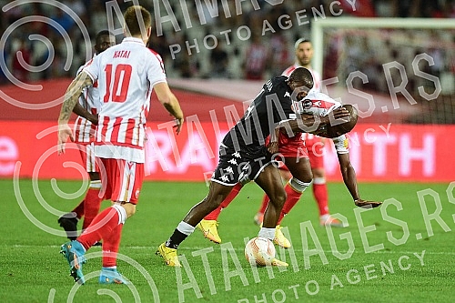 The match of the first round of the Europa League group stage between FC Crvena Zvezda and FC Monaco was played at the Rajko Mitic stadium.Utakmica prvog kola grupne faze Lige Evrope izmedju FK Crvena zvezda i FK Monako odigrana je na stadion Rajko