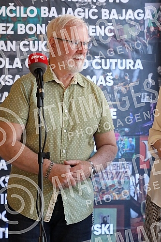 A press conference was held in the RTS Club on the occasion of the great jubilee, more than 50 years of pure rock and roll and the concert of the YU group at the Tasmajdan stadium.U RTS Klubu je odrzana konferencija za medije povodom velikog jubile
