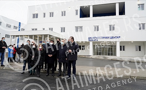 In Krusevac, in the presence of the President of Serbia, Aleksandar Vucic, a new kovid hospital was opened, with a capacity of 500 places, which will contribute to the strengthening of the health system in the fight against the corona virus.U Kruse