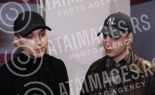 Press conference of the acting and author team of the film 