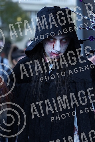 8. Belgrade Zombie Walk is an event organized as part of the 15th Festival of Serbian Fiction Film (October 29 - October 31, 2021), which takes place in the Hall of the Cultural Center.8. Beogradski zombie walk je manifestacija koja je organizovana