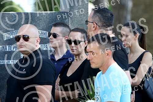  Funeral of Dijana Milojkovic in home town Cuprija.Sahrana misice Dijane Milojkovic u rodnom gradu