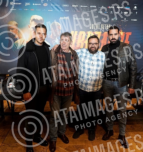 In the restaurant Kolo, in TC Gallery Belgrade, press conferences were held after the press screening of the film 