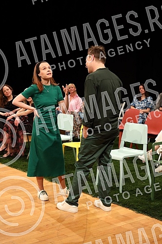 The premiere of the duo of the play 