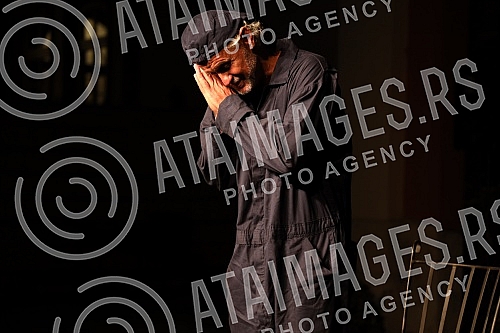 Serbian actor with a career in Hollywood, Zeljko Dimic or Jack Dimich, played his monodrama 