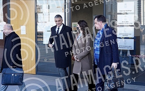 Iva Ilincic gave a statement in the Higher Public Prosecutor's Office regarding the case in which Miroslav Mike Aleksic was accused of sexually harassing and raping his students.Iva Ilincic je u Visem javnom tuzilastvu dala izjavu povodom slucaja u