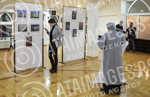 The Embassy of Egypt organized the exhibition 