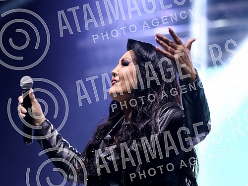 One of the biggest Balkan music stars, Dragana Mirkovic held a big solo concert in the Arena Gradiska sports hall, within the humanitarian project UG Concordia 