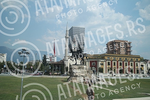 Tirana - the capital of Albania.Tirana - glavni grad Albanije.