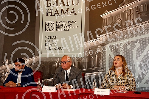 The Museum of the City of Belgrade will finally get its building in Resavska 40b, which will house 8,000 years of Belgrade's history on as many as 17,000 square meters, and on that occasion a press conference was held in the ceremonial hall of the Be