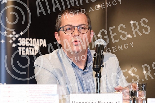 Zvezdara Theater and Sterija Theater organized the promotion of Dejan Petkovic's book 