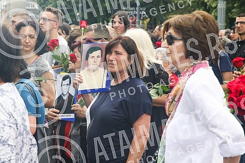 The procession of remembrance was organized on the occasion of the shooting of the final scene of the documentary 