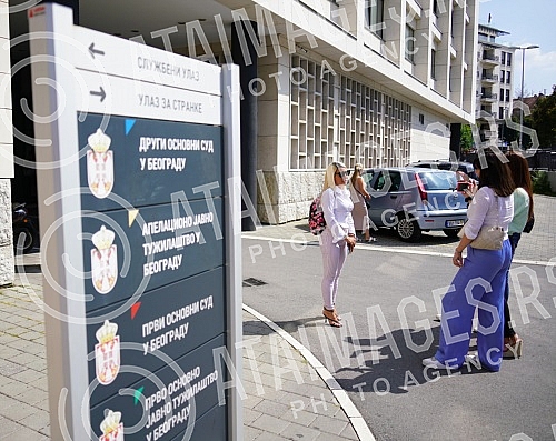 In the First Basic Public Prosecutor's Office in Belgrade, the journalist Jovana Jeremic was heard in connection with the threats sent to her, as is suspected, by S. M. from Apatin, who is in custody.
U Prvom osnovnom javnom tuzilastvu u Beogradu sa In the First Basic Public Prosecutor's Office in Belgrade, the journalist Jovana Jeremic was heard in connection with the threats sent to her, as is suspected, by S. M. from Apatin, who is in custody.
U Prvom osnovnom javnom tuzilastvu u Beogradu sa