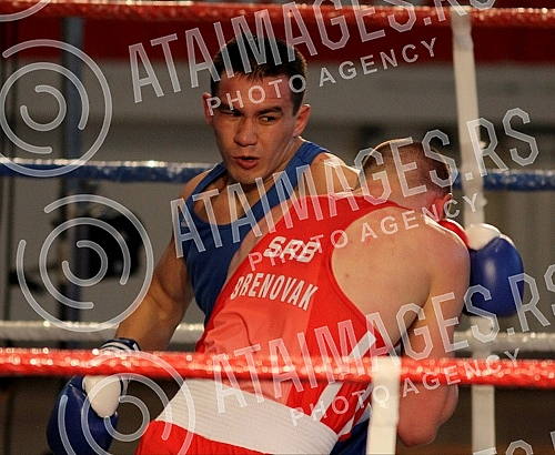 Finale 53. Beogradskog pobednika (Final bout of 53rd Belgrade Winner) u amaterskom - olimpijskom boks odran u Hali Pinki.