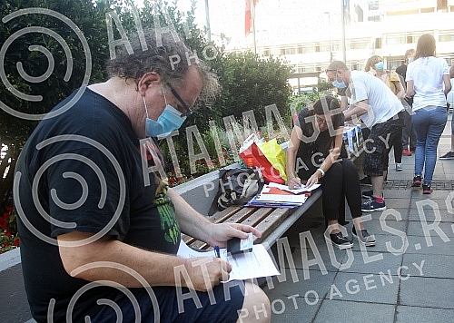 In the Secretariat for Urbanism and Construction Affairs, the initiative Not Drowning Belgrade submitted remarks and petitions regarding the development of a detailed regulation plan for the In the Secretariat for Urbanism and Construction Affairs, the initiative Not Drowning Belgrade submitted remarks and petitions regarding the development of a detailed regulation plan for the