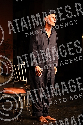 Serbian actor with a career in Hollywood, Zeljko Dimic or Jack Dimich, played his monodrama 