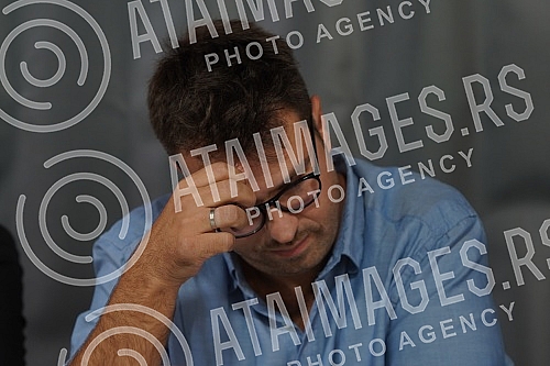 A press conference after the press screening of the film 